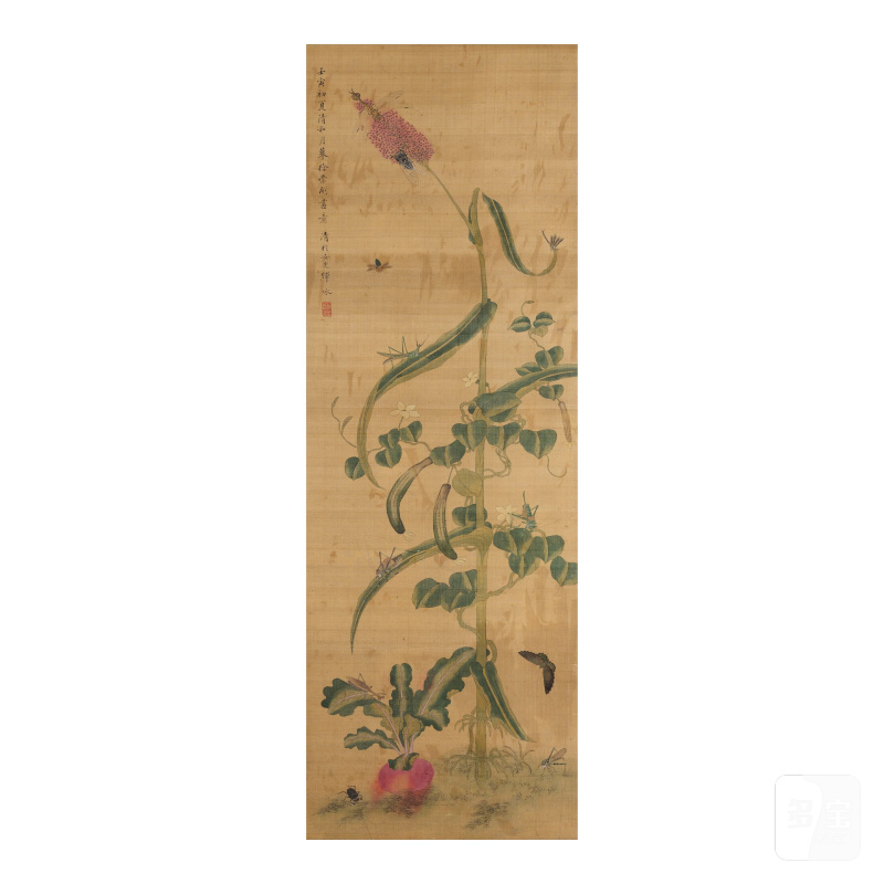 （傳）邊壽民（1684-1752） 蘆雁 淺設色紙本 立軸兩幀 | ATTRIBUTED TO BIAN SHOUMIN (1684-1752)/AFTER YUN BING - 图4